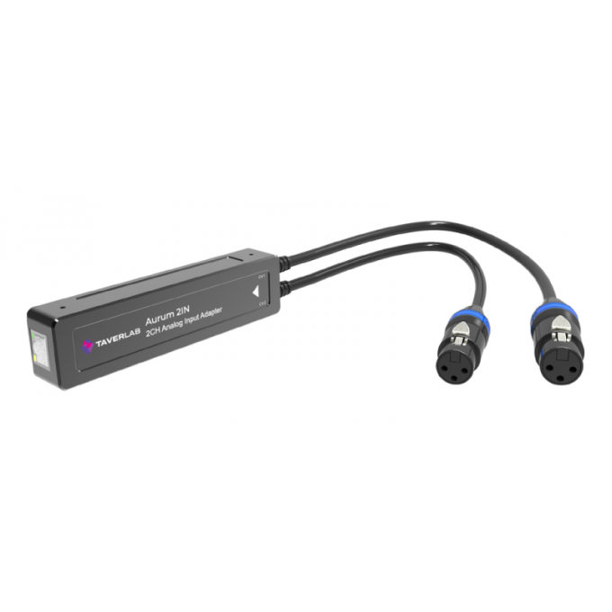 Аналогово-цифровой аудиоинтерфейс, конвертация из аналога в Dante 2х0 TAVERLAB AURUM-2IN