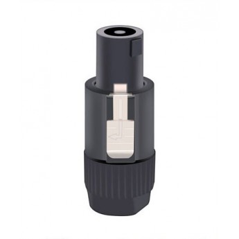 Разъём кабельный 4PIN Speaker Connector "папа", чёрный TAVERLAB F1011-BLACK Разъём кабельный 4PIN Speaker Connector "папа", чёрный TAVERLAB F1011-BLACK