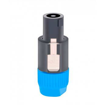 Разъём кабельный 4PIN Speaker Connector "папа", синий TAVERLAB F1011-BLUE Разъём кабельный 4PIN Speaker Connector "папа", синий TAVERLAB F1011-BLUE