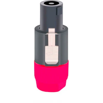 Разъём кабельный 4PIN Speaker Connector "папа", красный TAVERLAB F1011-RED