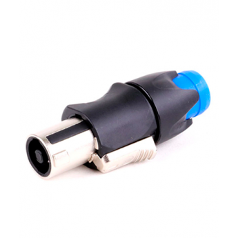 Разъём кабельный 4PIN Speaker Connector "папа", синий TAVERLAB F1016-BLUE Разъём кабельный 4PIN Speaker Connector "папа", синий TAVERLAB F1016-BLUE