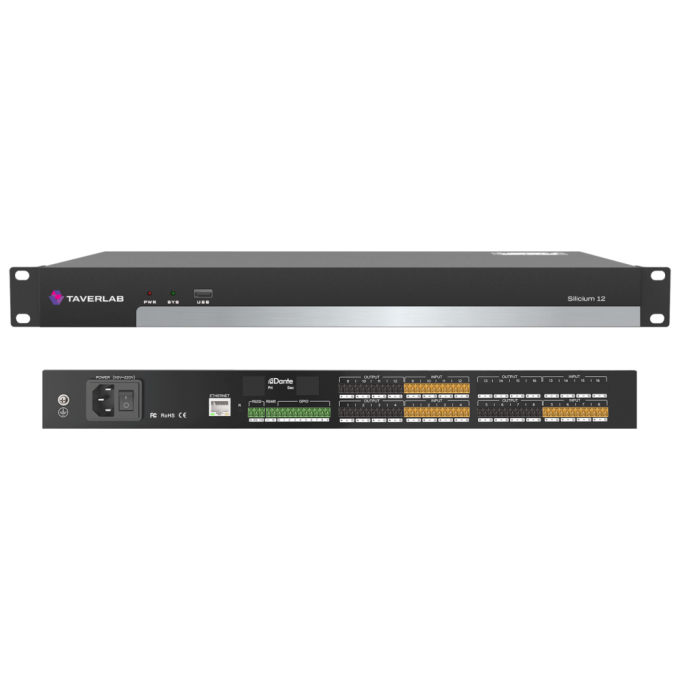 Цифровой аудиопроцессор 12 каналов TAVERLAB SILICIUM-12