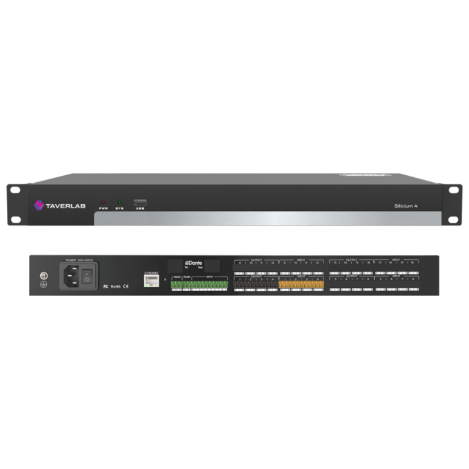 Цифровой аудиопроцессор 4 канала TAVERLAB SILICIUM-4