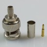 Разъём кабельный RG59 BNC папа, под обжим TAVERLAB T1001-RG59